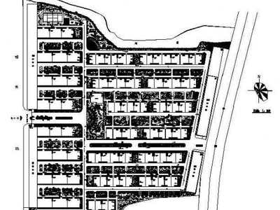 某小区景观规划方案 居住区景观 示范区景观