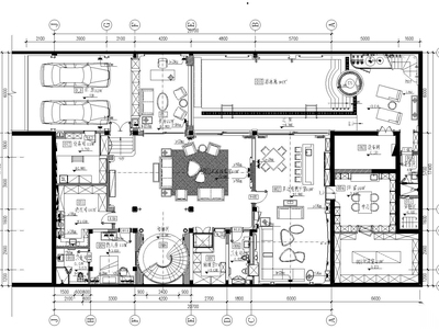 1200㎡超豪华私人独栋别墅全套施工图+方案PPT+高清效果