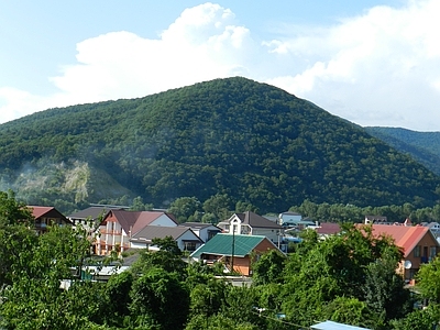 城镇外景