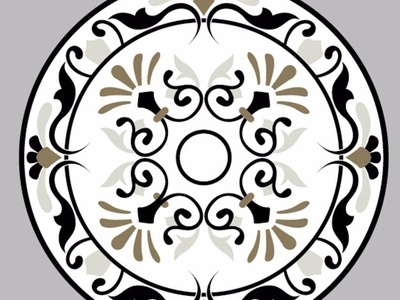 地面拼花 石材拼花