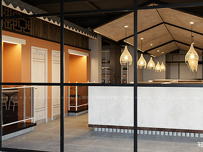 现代酒店餐厅