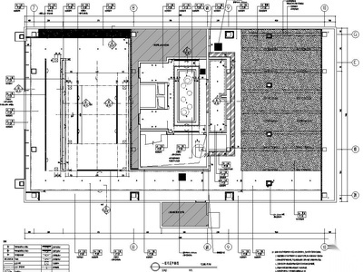 温州浪漫大都会滨江公共空间住宅装修施工图 平层