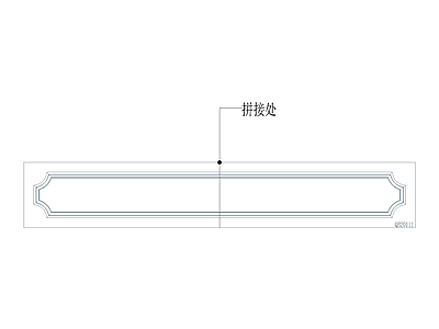 整木家居设计模块动态库 门头护墙板立面