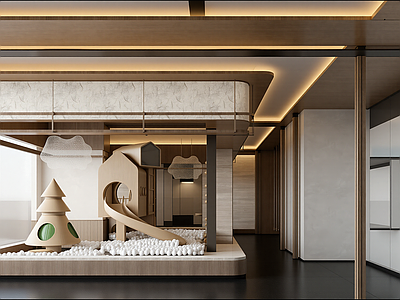 新中式儿童活动空间