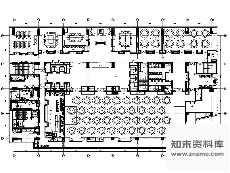 施工图上海某酒店宴会厅施工图