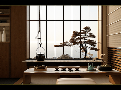 新中式茶室