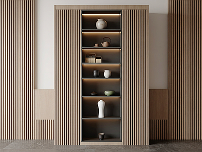 嵌入式展示柜茶柜