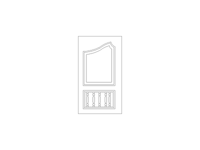 门 欧式柜子欧式古典立面图设计施工图