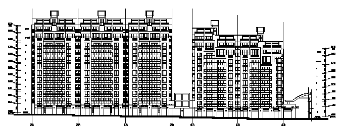 40套商住楼建筑施工图