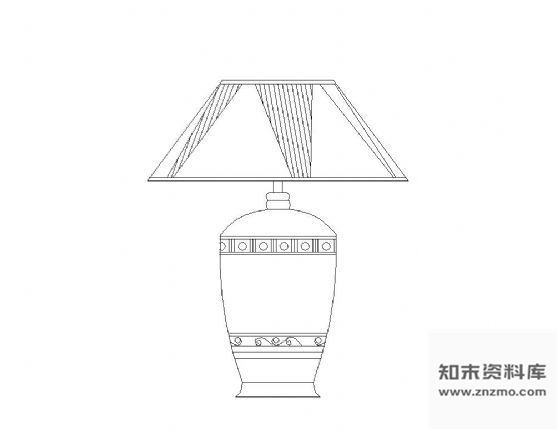 图块/节点各式台灯图块集