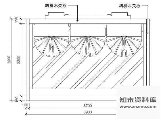 图块/节点餐厅包间立面