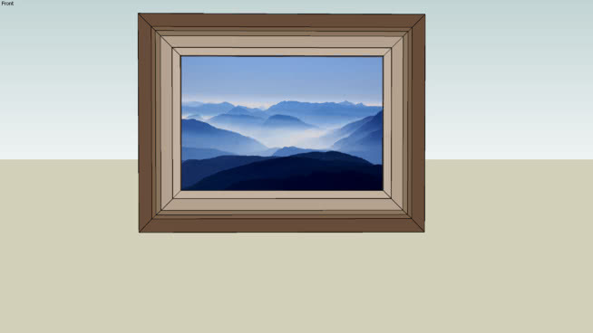 相框 显示器 机 画