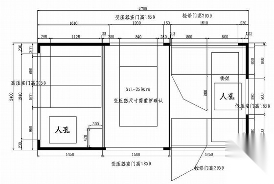 某250Kva箱式变压器全套图纸 电气图