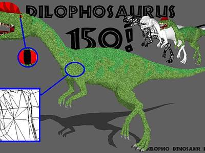 !<>!<>!150!!!!<>!<>!双脊龙 （Dilophosaurus wetherelli）