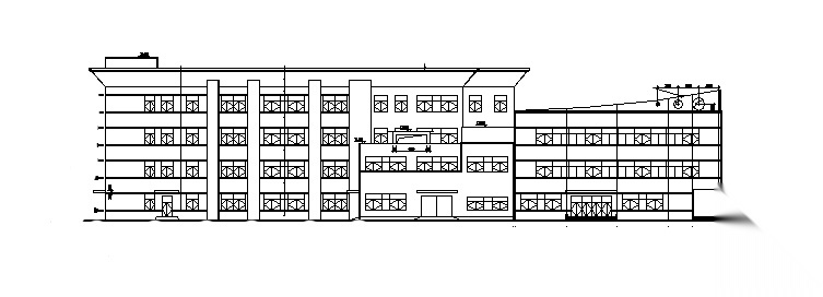 20米高某学校食堂建筑施工图