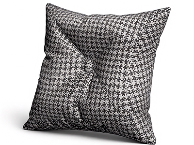 带有几何图案的抱枕