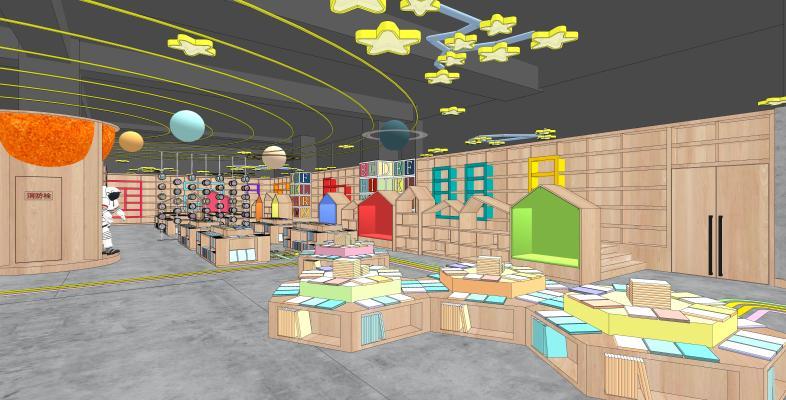 现代商场书店 童书店