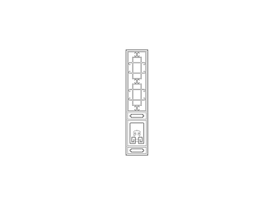 柜子 中式家具图块