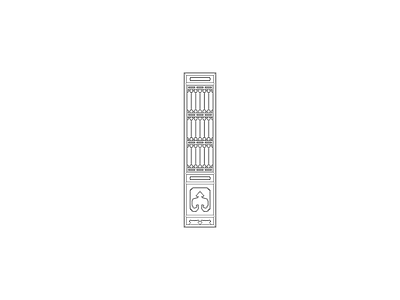 门 中式家具图块