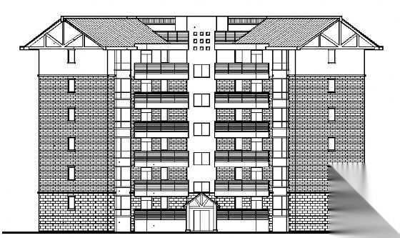 四川省御营山景7#楼建筑结构施工图