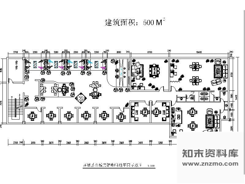 施工图某高级饭店施工图(含效果)