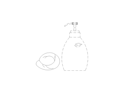 卫浴设施 卫生间电器洁具厨具灯具施工图