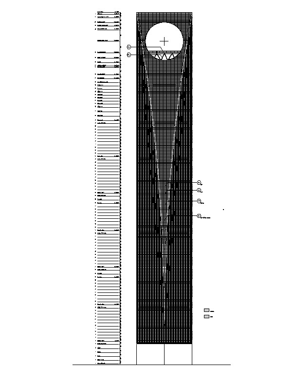 [上海]地标性超高层金融中心全套CA施工图（知名设计院...