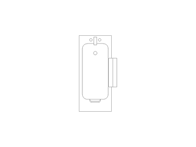 开关插座 现代家具图块别墅家具图块施工图