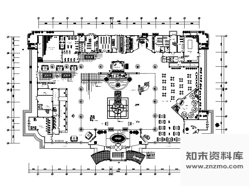 施工图北京某国际酒店装修图