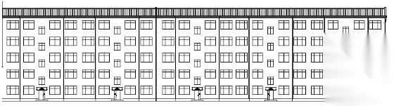 某花园五层住宅楼建筑结构施工图