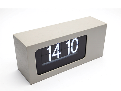 机械翻页时钟模型