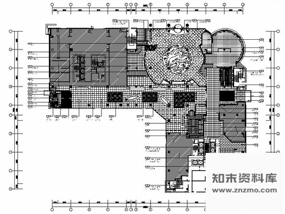 施工图江苏中台合资五星大饭店全套设计CAD施工图含效果