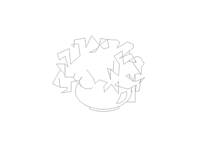 种绿植盆栽图块 植物