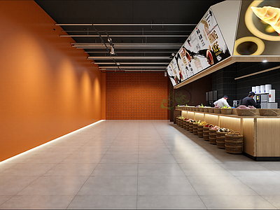新中式自助餐厅