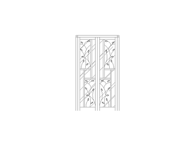 柜子 现代家具图块别墅家具图块施工图