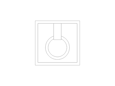 卫生间电器洁具厨具灯具施工图 暗拉手