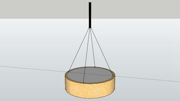 吊灯 草图大师模型