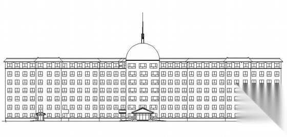 某七层宾馆建筑设计方案图