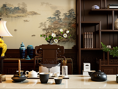 中式茶室