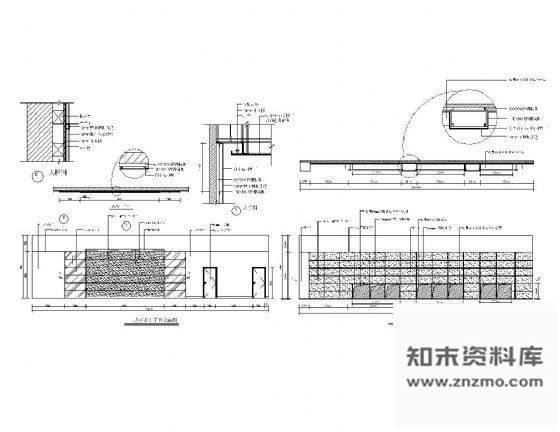 图块/节点办证大厅装饰墙详图