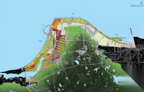 海口西海岸外滩城市设计全套竞赛资料 景观 规划设计