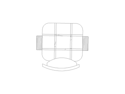 沙发 现代家具图块别墅家具图块施工图