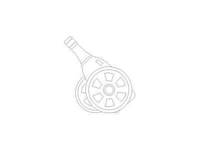 摆件 平立面图图块平面图块