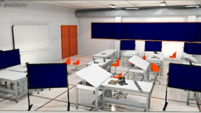 Architecture Studio Classroom 教室 其他 办公室 搁层