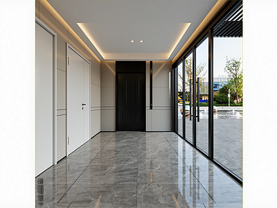 现代玄关