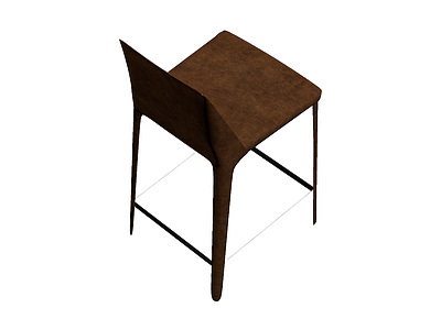 皮革质感简约椅子