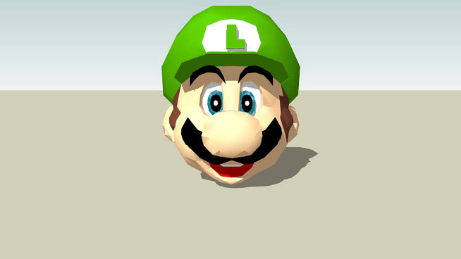 Luigi Head（Mario Head替换） 玩具 足球 毛绒玩具 热气球 其他