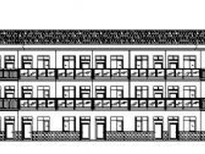 衢州市某三层养老院综合楼建筑方案图 疗养院