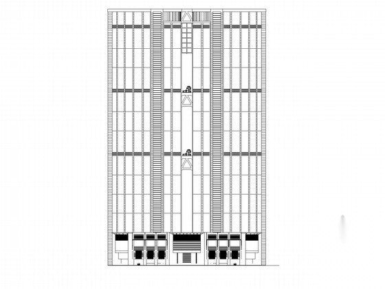 [广东]知名企业51层超高层办公楼建筑施工图