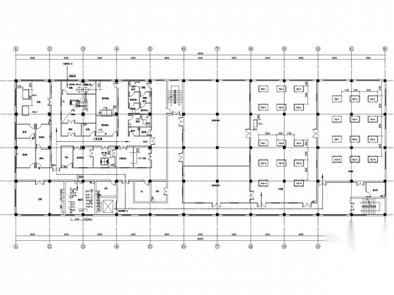 [湖南]制药厂建筑群给排水工艺施工图 建筑给排水 给排水图